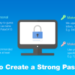 How to set a strong password